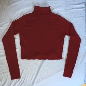 Brandy Melville Kendra Red Turtleneck